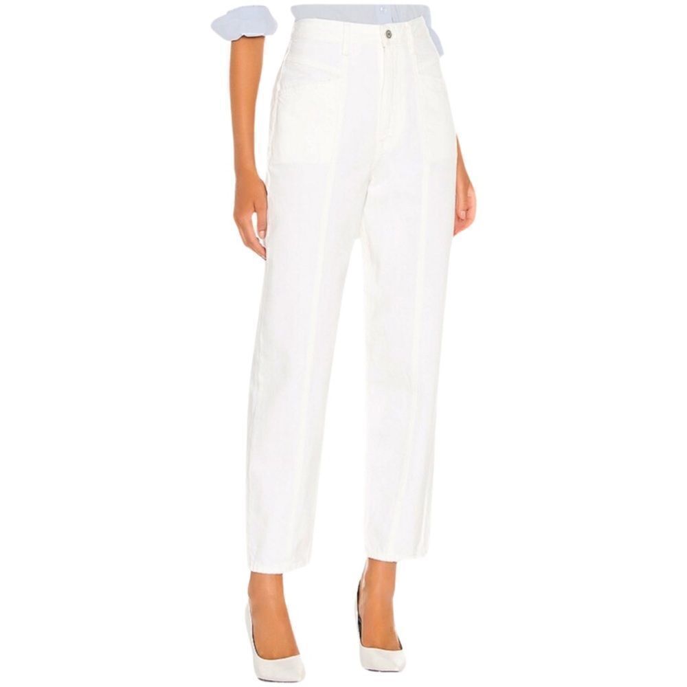 NWTs LPA x GRLFRND Marisol Jean in Vintage White Size 29